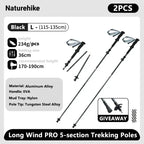 Climbing Sticks Ultralight Outdoor Folding Trekking Poles