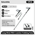 Climbing Sticks Ultralight Outdoor Folding Trekking Poles