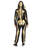 Women's Gold Skeleton Costume