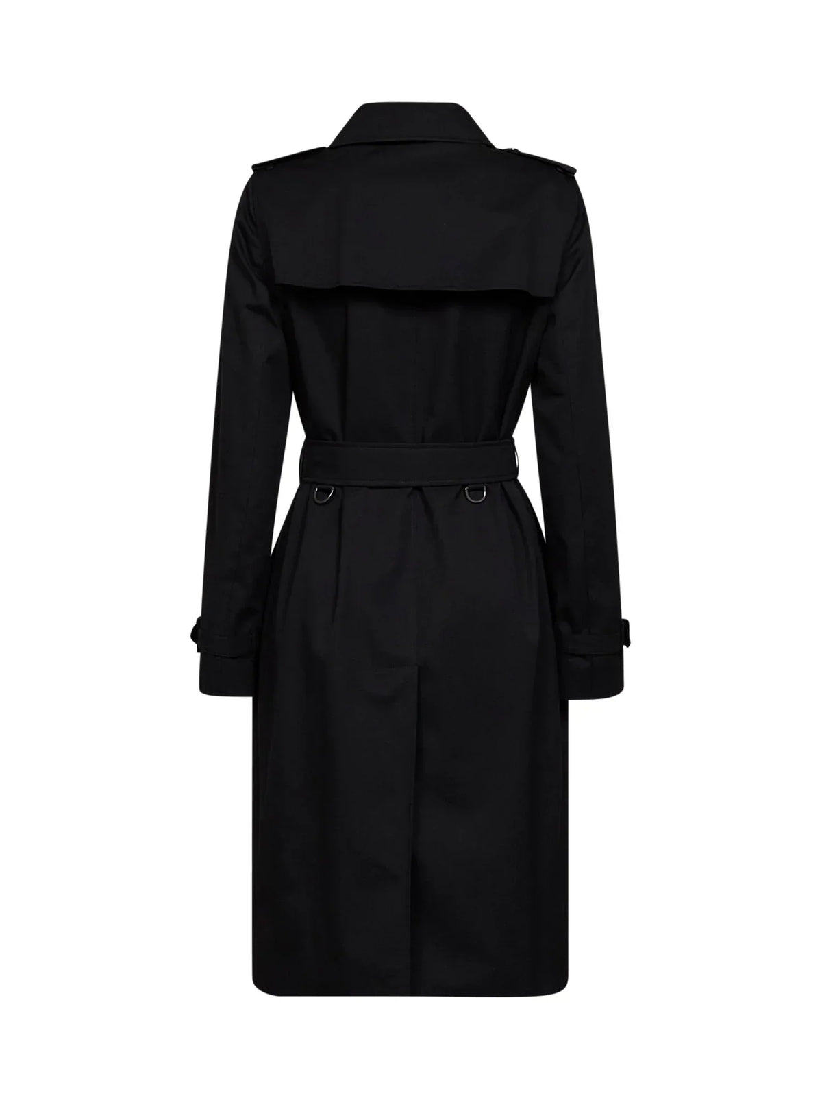 Burberry Kensington Trench Coat — Black