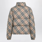 Burberry - Sand Check Ambleside Down Jacket