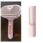 Pet Comb Self Cleaning Pets Hair Remover Brush For Dogs Grooming Tools Dematting Comb Built-in Mist Humidifier Pet Products