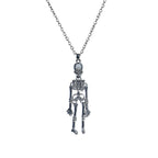 Ghost Halloween Costume Accessories Jewelry Long Necklace