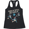 Women's Girls Will Be Girls Witch Racerback Tank Top
