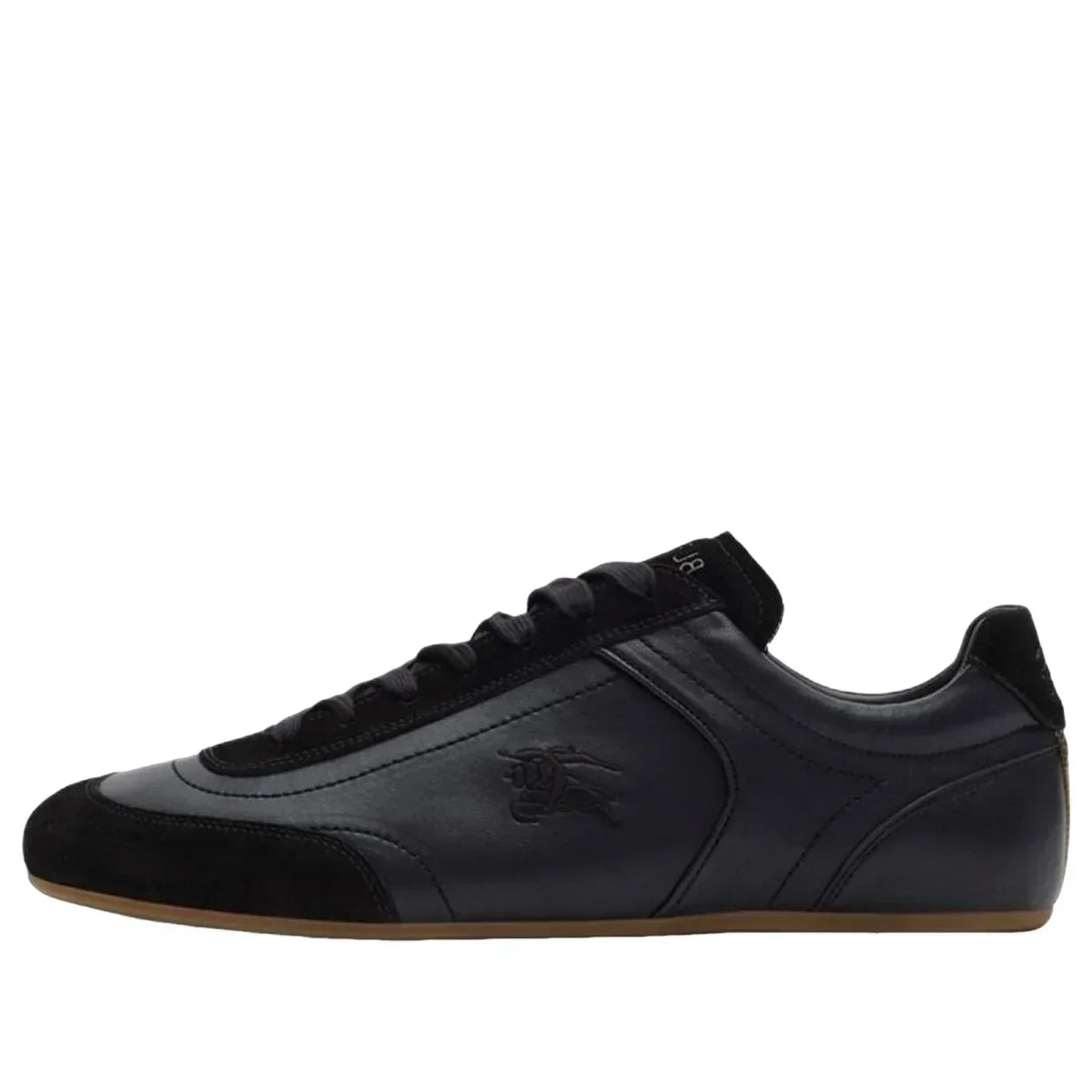 Burberry Leather Knight Runner Sneakers 'Black' 81262821