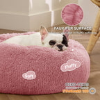 Calming Donut Bed for Dogs and Cats